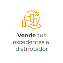 Vende tus excedentes al distribuidor